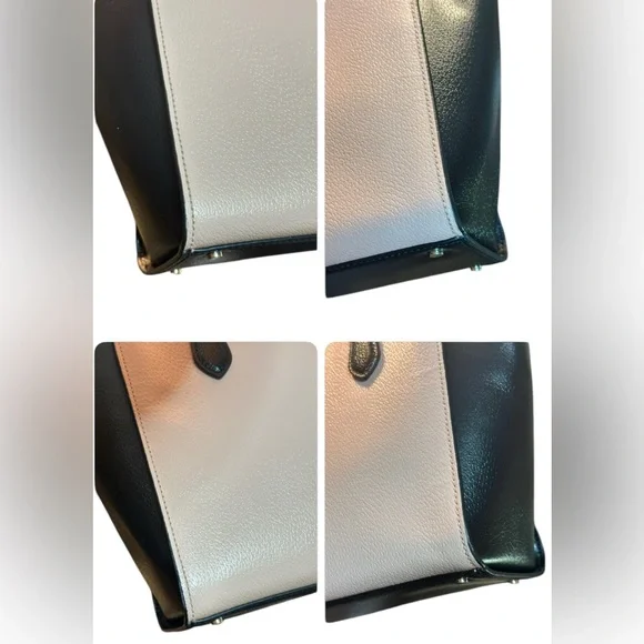 Kate Spade Soft Blush and Black Satchel - Picture 12 of 12